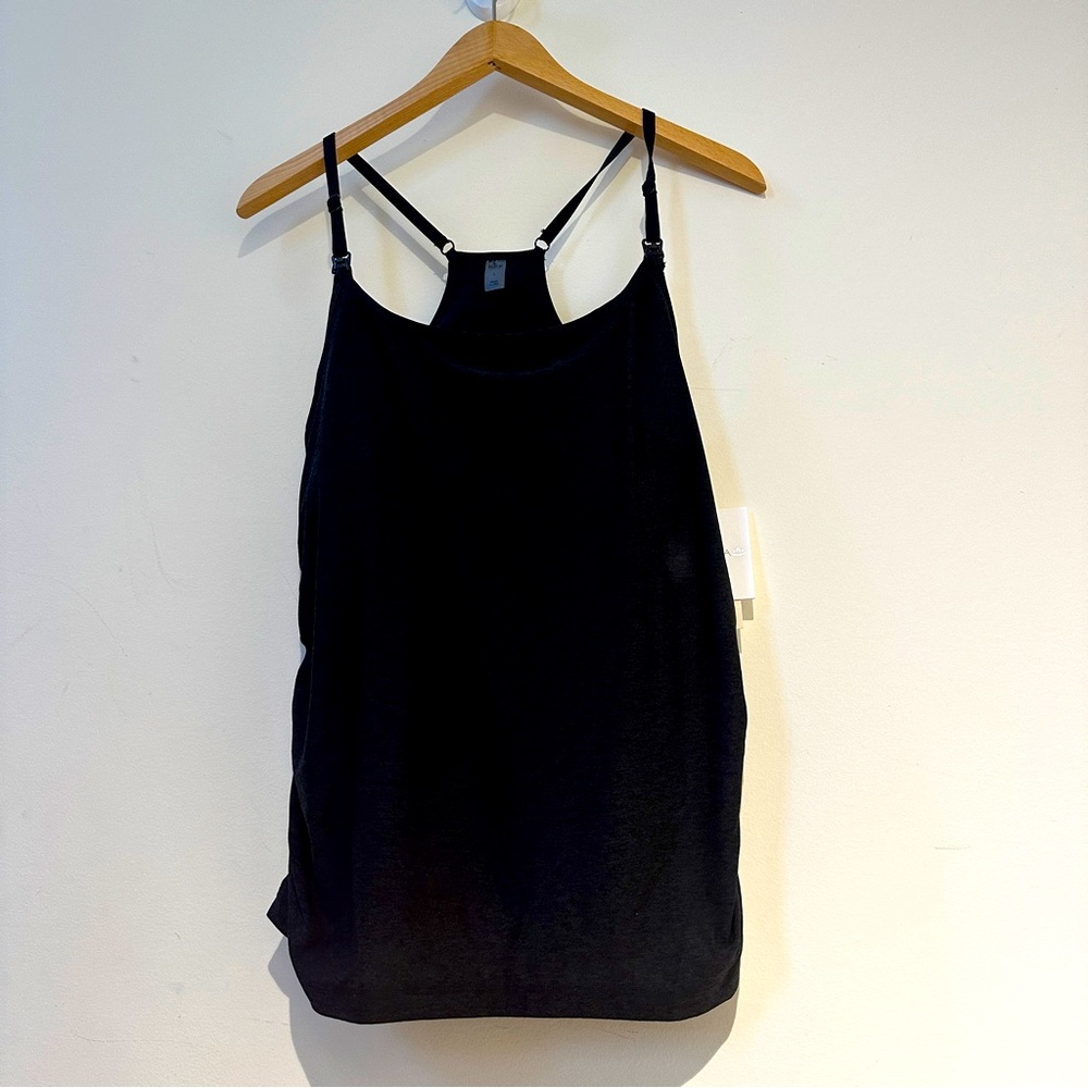 Beyond Yoga Nursing Cami - black size large NWT